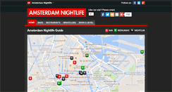 Desktop Screenshot of amsterdamnightlife.com